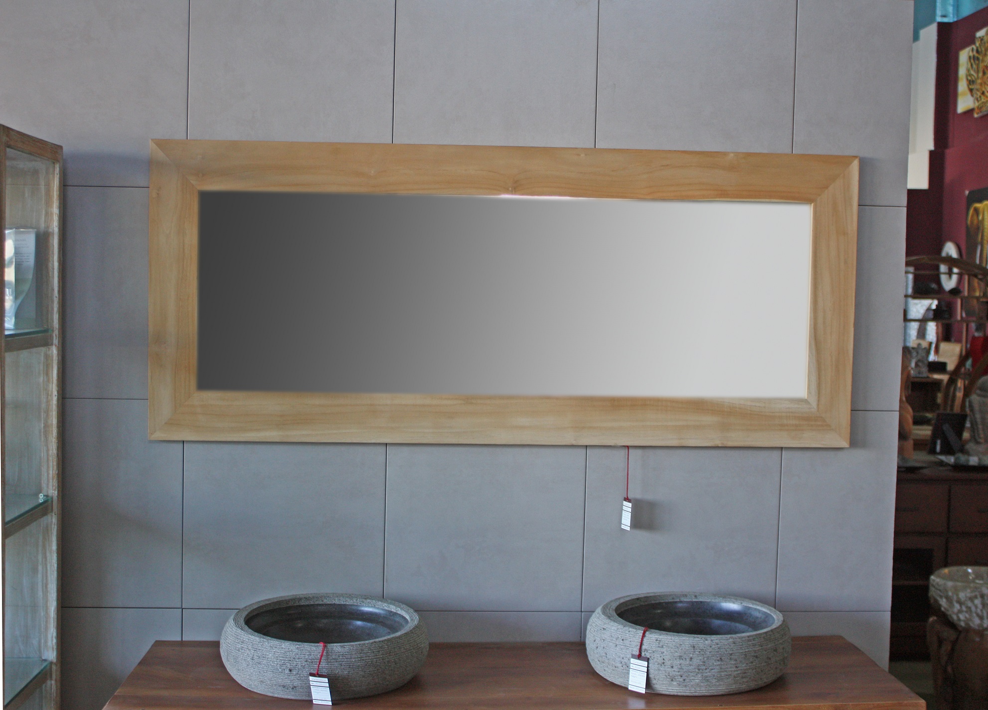 tayasia: Catálogo. Decoracion - Espejos. : Espejo Maldivas teca natural